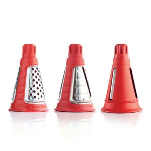 Tupperware? FusionMaster? Grater Cones Trio | Slice. Grate & Grind
