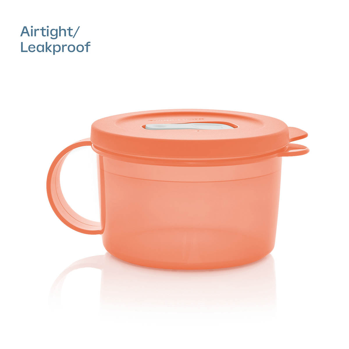 Tupperware CrystalWave? PLUS Microwave Soup Mug | Set of 2 | Leakproof Lunch Container - Image 5