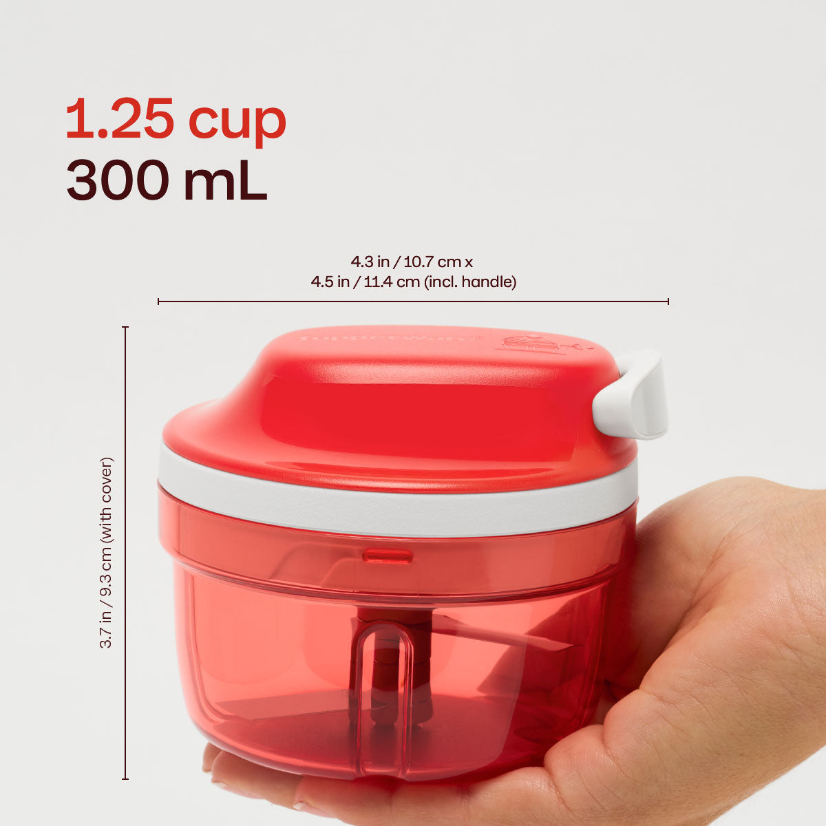 Tupperware? SuperSonic? Chopper Compact | Mini Manual Food Processor - Image 6