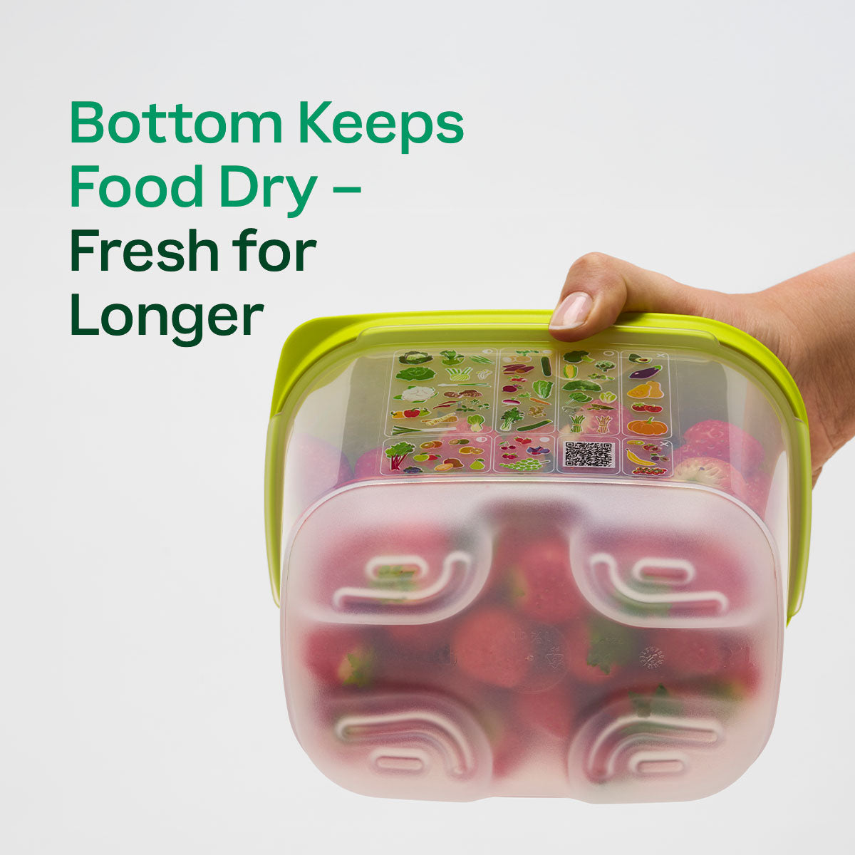 Tupperware? FridgeSmart? Small Deep | Produce Storage Container With Lid - Image 7