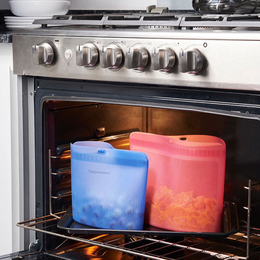 Tupperware? Ultimate Silicone Stand-Up Bag | X-Large. Reusable. Leakproof - Image 11