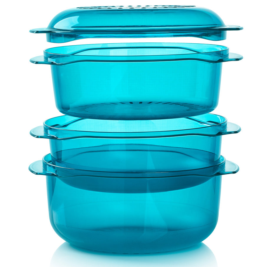 Tupperware? TupperWave? Stack Cooker | Stackable Microwave Cooking - Image 2