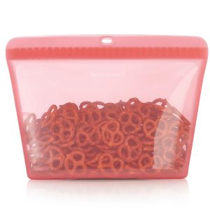 Tupperware? Ultimate Silicone Stand-Up Bag | X-Large. Reusable. Leakproof