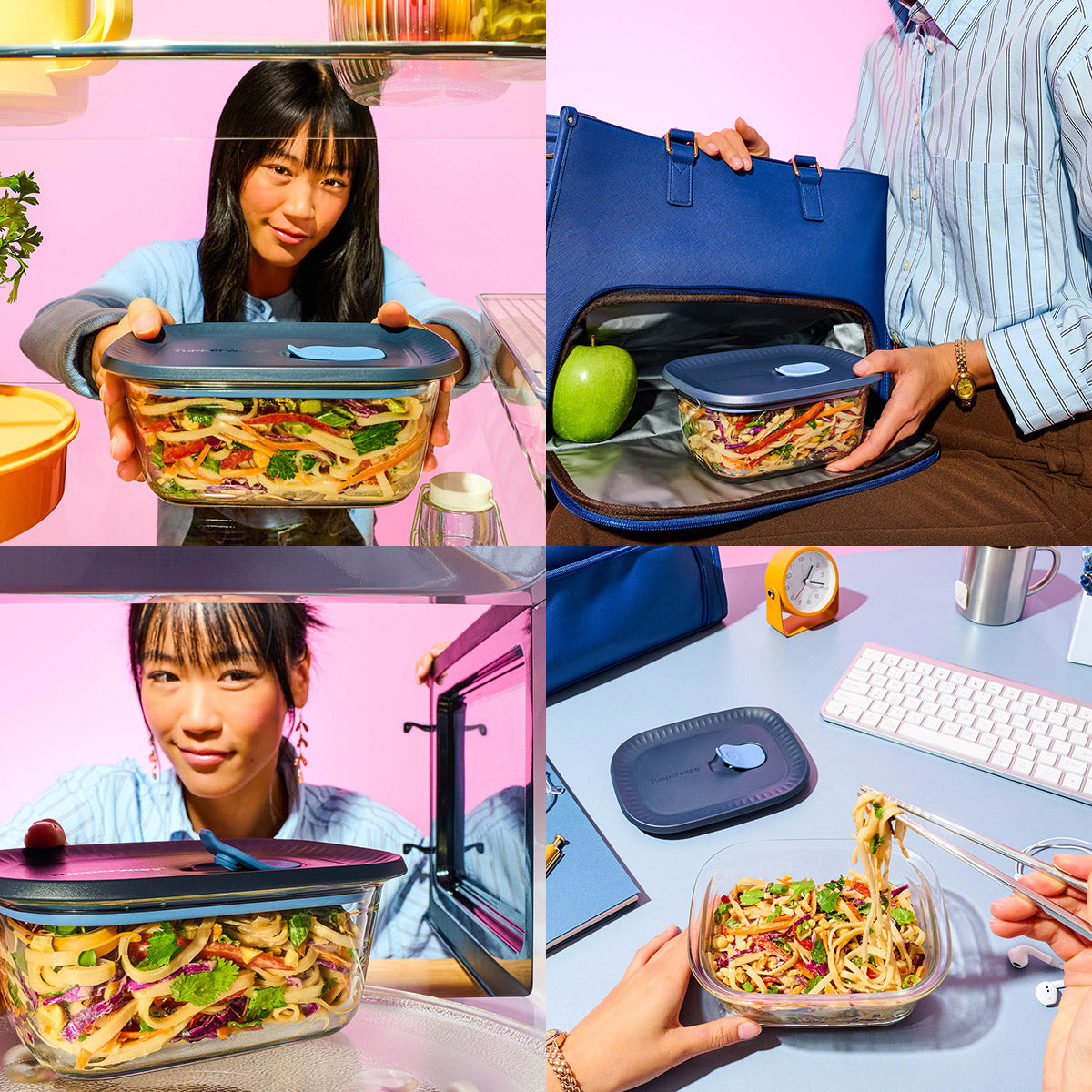 Tupperware Voila? Glass Food Storage Container | Rectangular Mini - Image 2