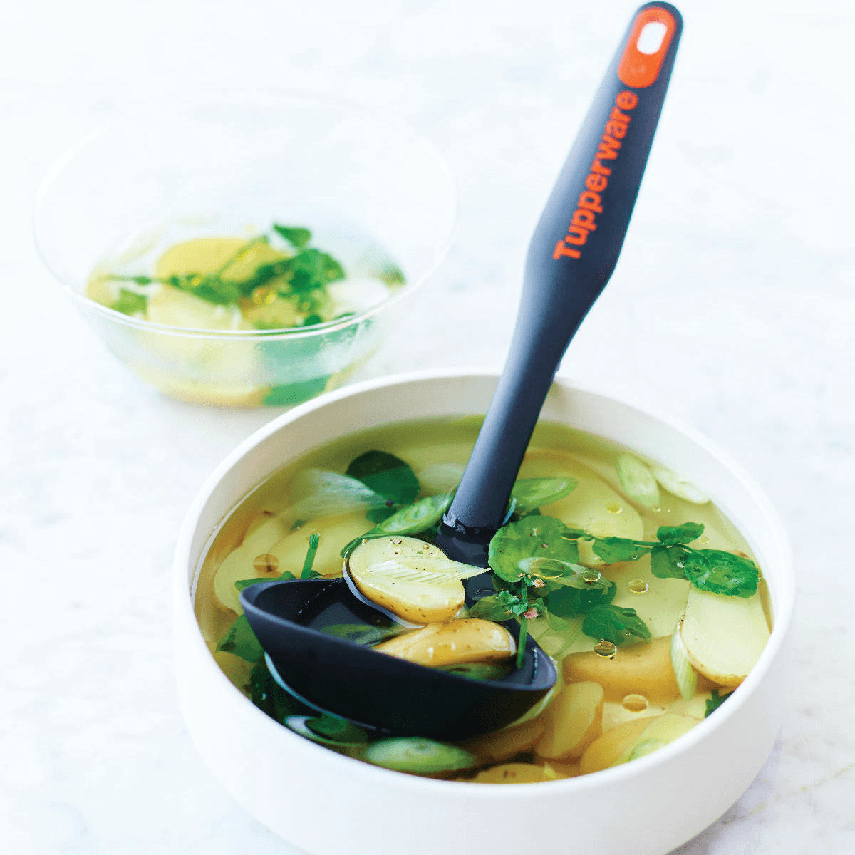 Tupperware? Ladle | Heat Resistant Soup & Sauce Serving Ladle - Image 2