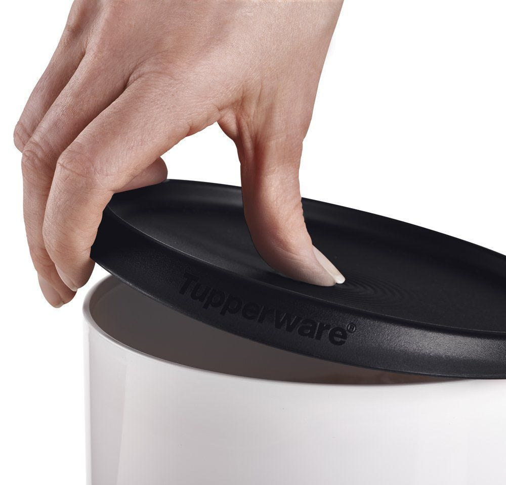 Tupperware? One Touch? Reminder Canisters. Food Storage Set of 4 - Image 4